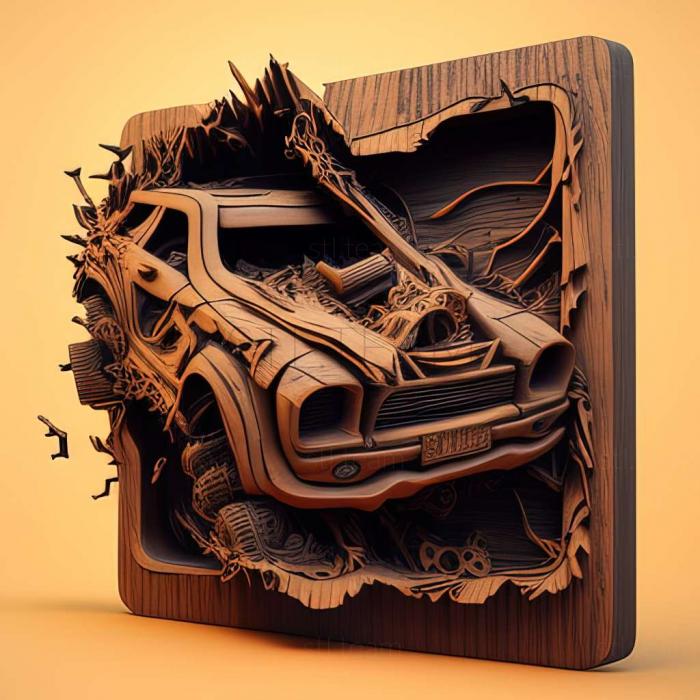 3D модель Гра FlatOut 3 Chaos Destruction (STL)